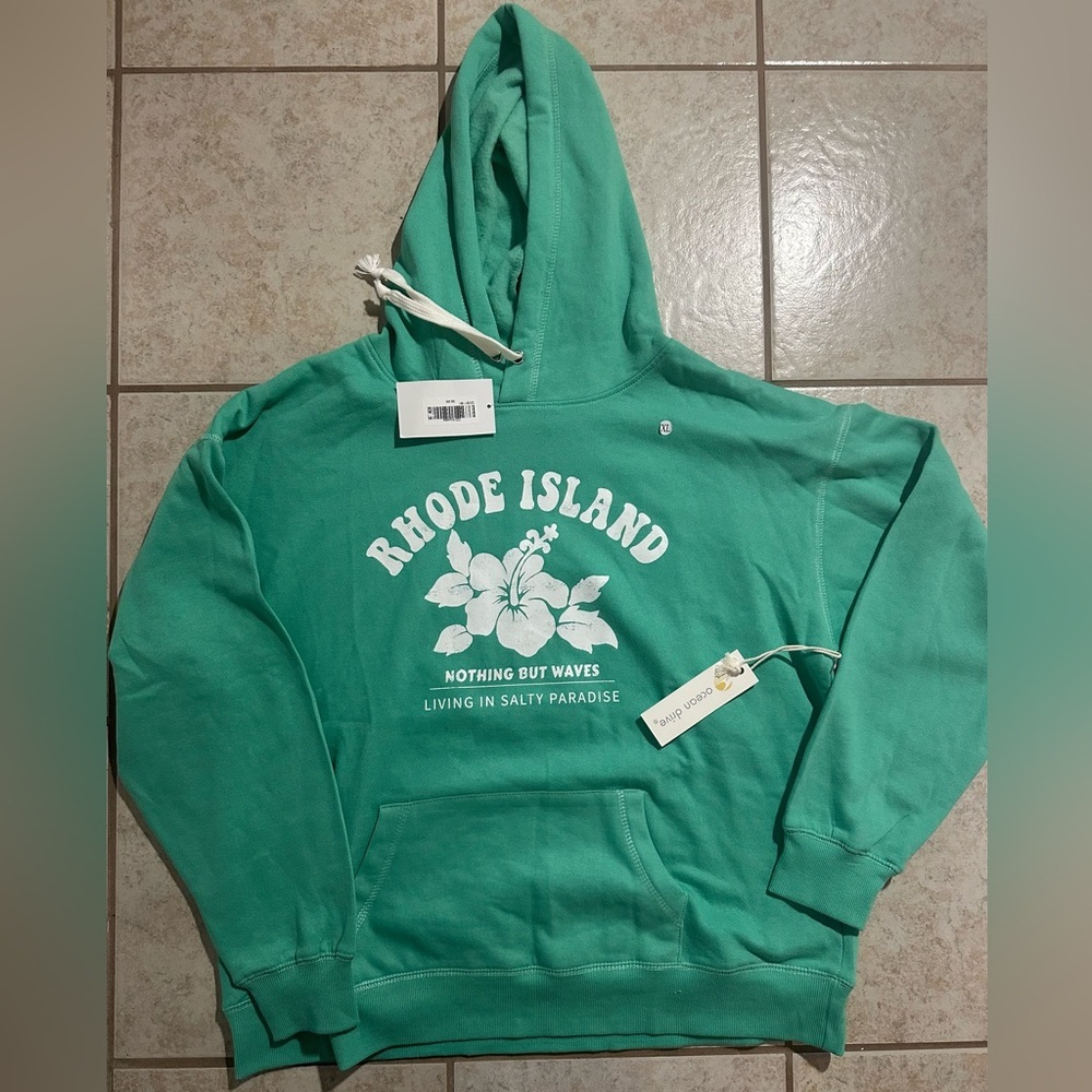 Ocean Drive Green Rhode Island Sweatshirt